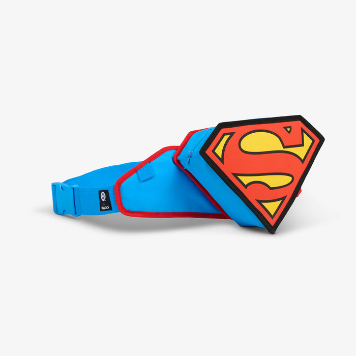 Angle View | DC Super Heroes Superman™ Belt Fanny Pack Cooler::::Adjustable waist strap