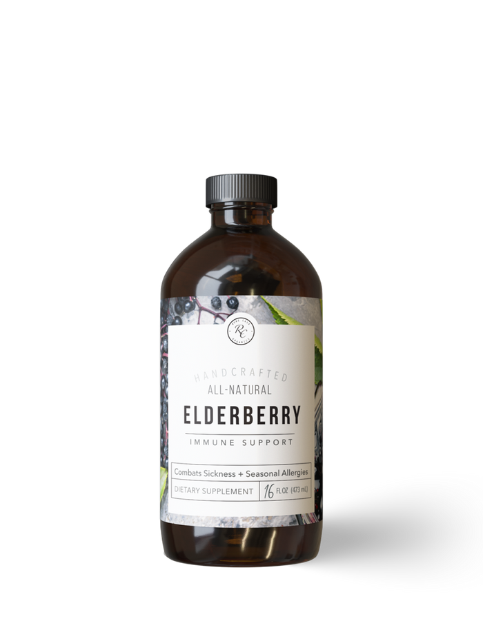 Elderberry Immune Support supplement for daily immune support during cold and flu season.