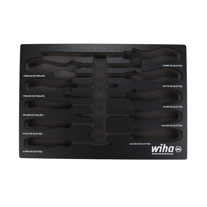 EMPTY FOAM TRAY FOR 10 PC HD SOFTFINISH SET