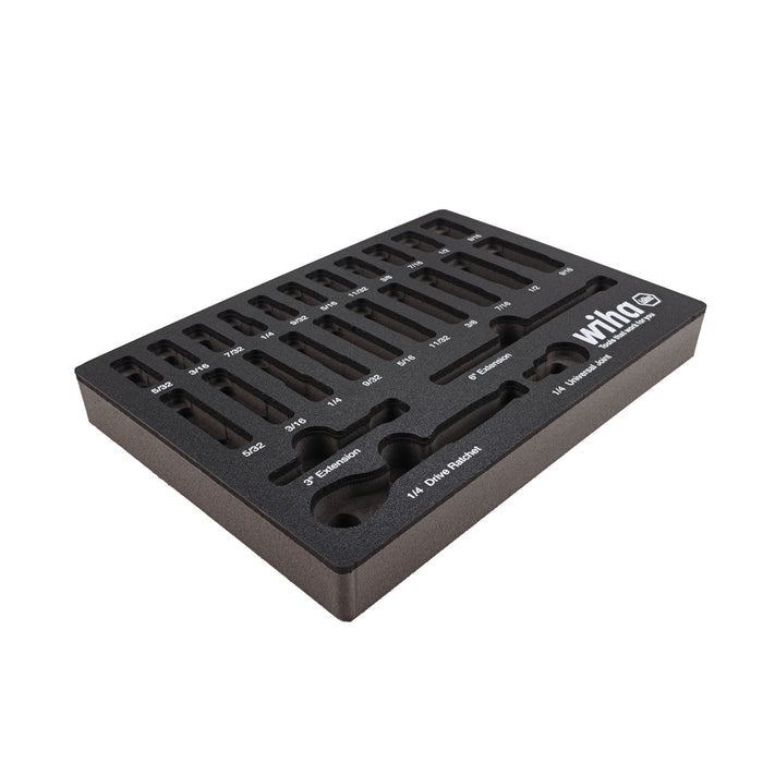 EMPTY FOAM TRAY FOR 1/4" INCH SOCKET SET
