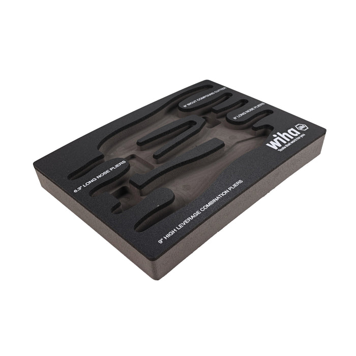 Empty Foam Tray for 4 Piece Pliers/Cutter Set