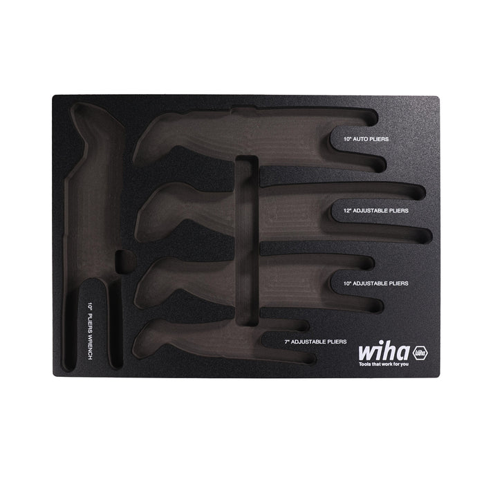 Empty Foam Tray For V-Jaw Tongue and Groove/Auto Pliers Set