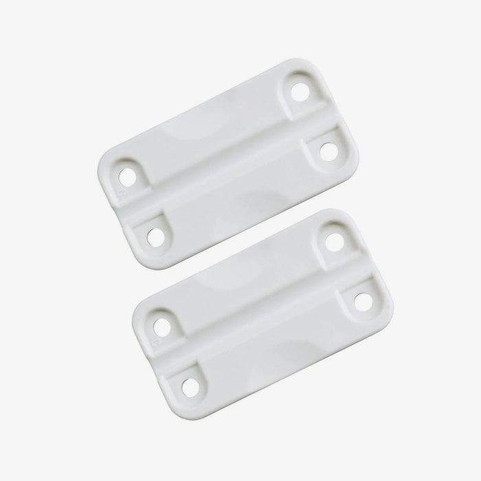 Large View | Extended Life Plastic Universal Hinges in White at Igloo Replacement Parts