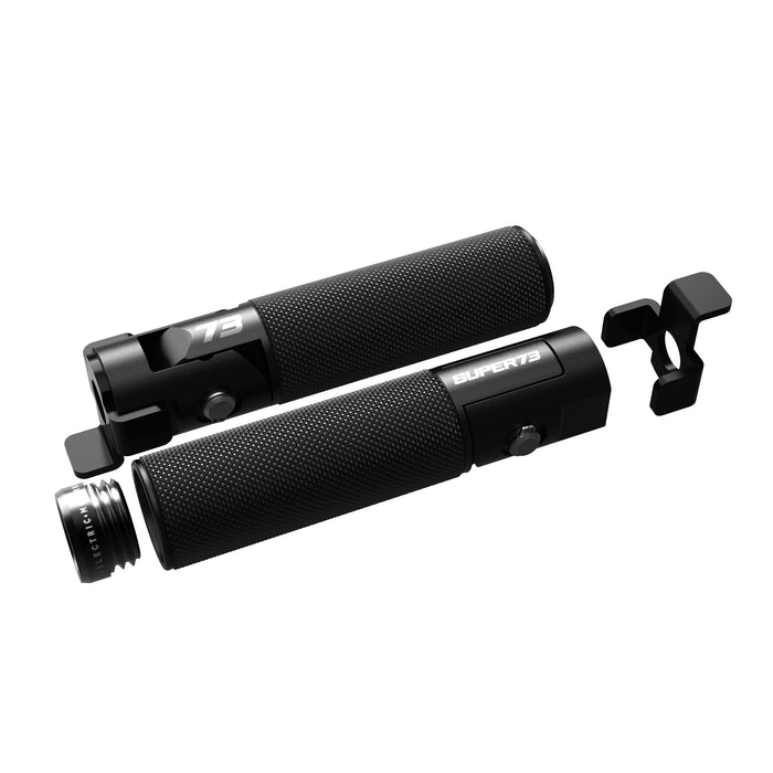 Folding peg with black cap on white background. @color_black