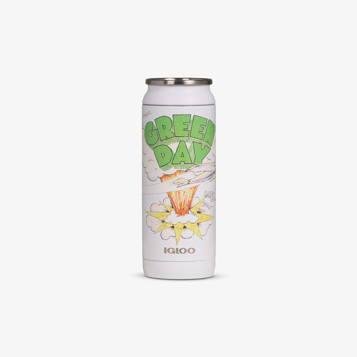Front View | Green Day Dookie 16 Oz Can::::Durable stainless steel