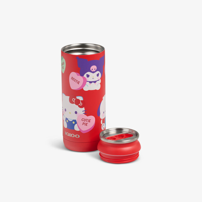 Open View | Hello Kitty® and Friends x Sweethearts® Candies 16 Oz Can::::Double-wall, vacuum-insulated