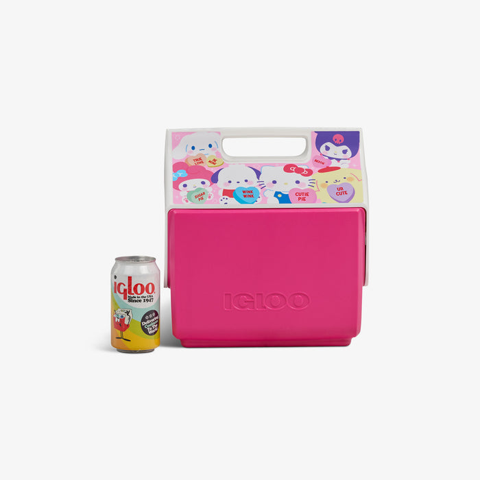 Size View | Hello Kitty® and Friends x Sweethearts® Candies Little Playmate::::Holds up to 9 cans