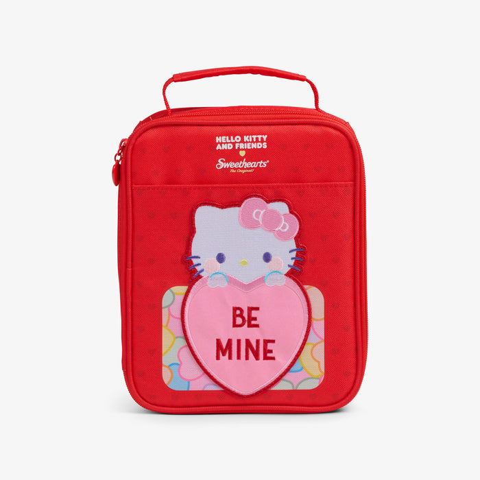 Front View | Hello Kitty® and Friends x Sweethearts® Candies Vertical Lunch Cooler::::Hello Kitty® detail