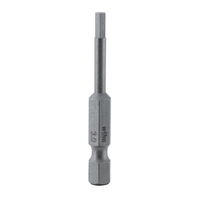 Wiha 74330 Hex Bit 3.0 - 50mm -  10 Pack