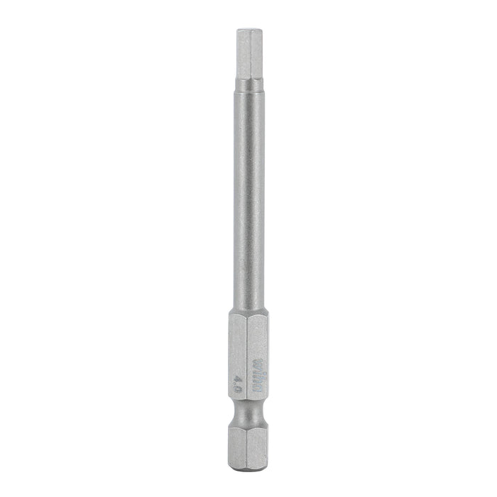 Wiha 74354 Hex Bit 4.0 - 70mm - 10 Pack