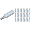 Wiha 72587 Hex Contractor Insert Bit 6.0mm x 25mm - 30 Pack