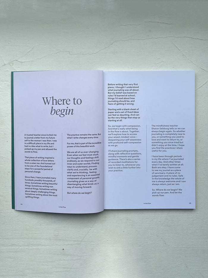 Inner Work Project Journal - In the Flow