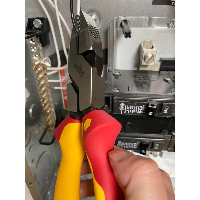 Insulated Industrial NE Style Lineman's Pliers 9.5"