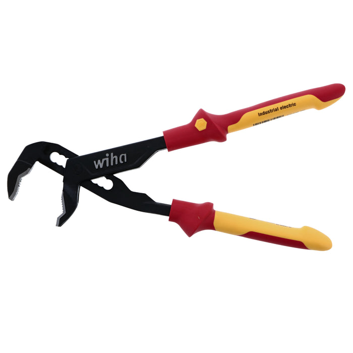 Insulated Industrial V-Jaw Tongue and Groove Pliers 10.0"