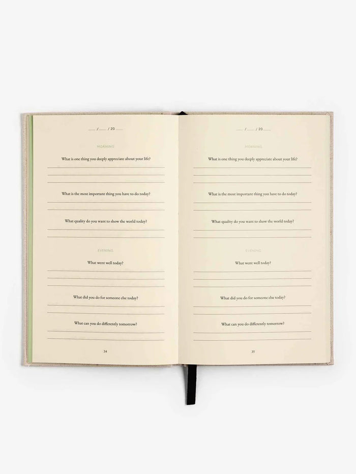 Intelligent Change Dr Rangan Chaterjee Three Question Journal - Beige