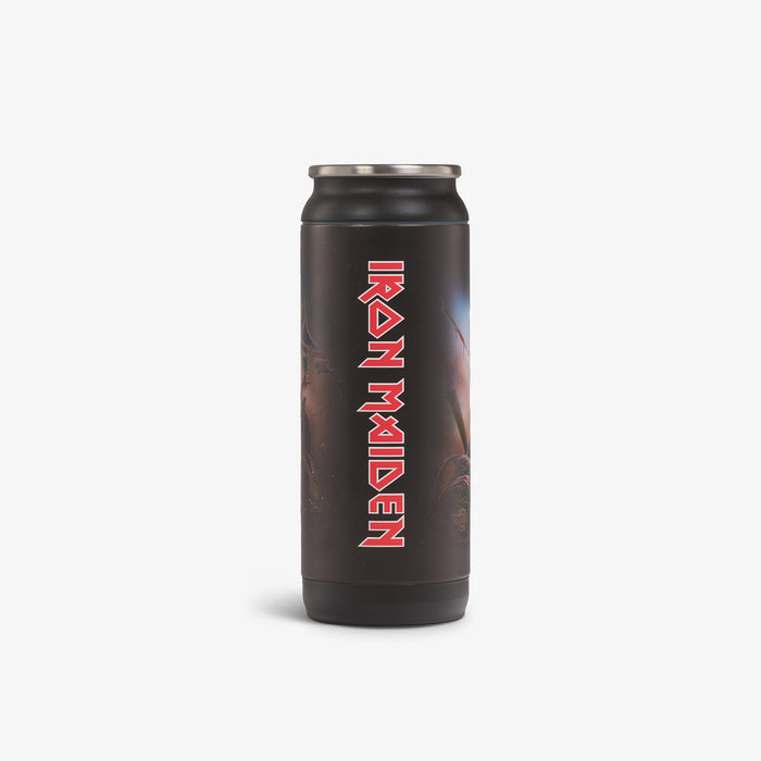 Back View | Iron Maiden The Trooper 16 Oz Can::::Advanced hot & cold retention