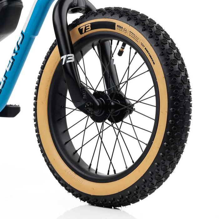 K1D Mega Hex Tire 16in. x 2.4in. on bike