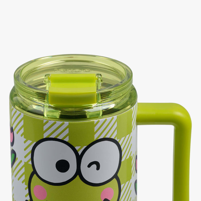 Lid View | Keroppi™ 32 Oz Travel Mug::::Leakproof lid