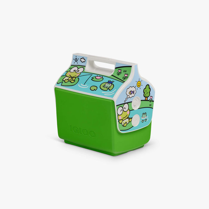 Angle View | Keroppi™ Little Playmate 7 Qt Cooler::::Original side push-button