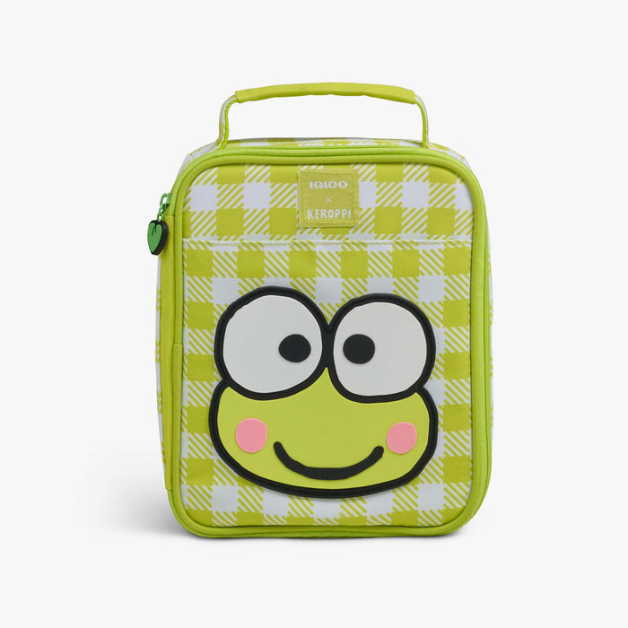 Front View | Keroppi™ Slim Lunch Cooler Bag::::Keroppi™ detail