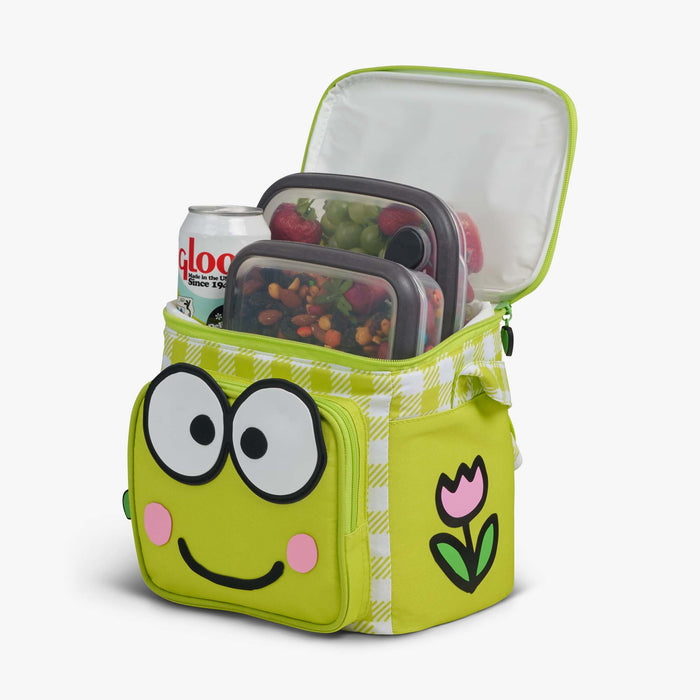 Open View | Keroppi™ Square Lunch Cooler Bag::::Insulated liner