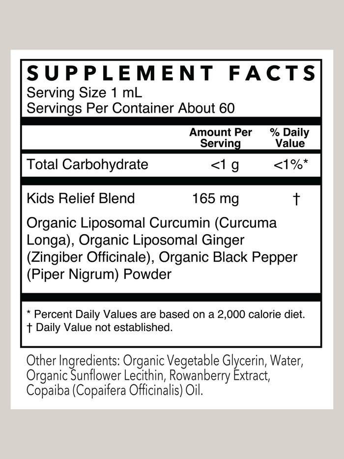 Kids Relief Herbal Tincture | 2 oz