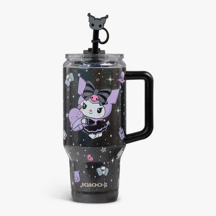 Front View | Kuromi™ 32 Oz Travel Mug::::Fits most cup holders
