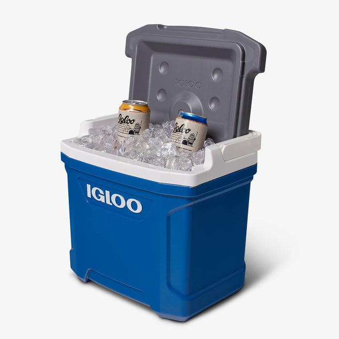 Open View | Latitude 16 Qt Cooler::Blue::THERMECOOL insulation