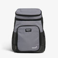 Front View | Latitude Hardtop 18-Can Backpack::Carbonite::100% recycled polyester exterior