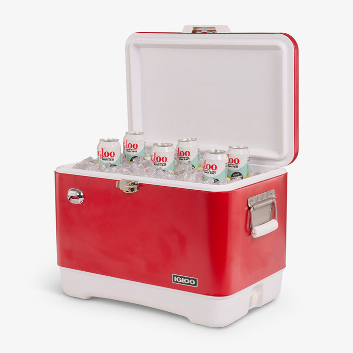 Open View | Legacy 54 Qt Cooler::Red Star::Advanced insulation