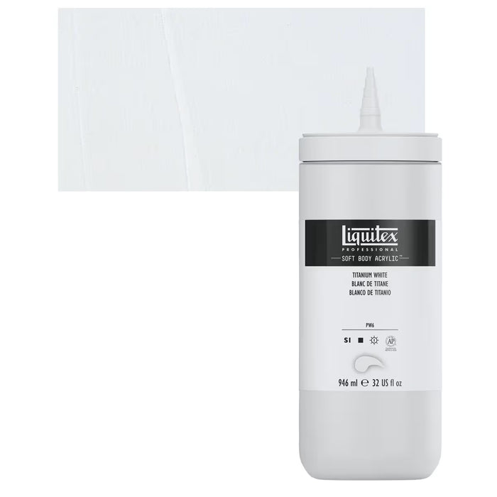 Liquitex Professional Soft Body Titanium White Acrylic Paint