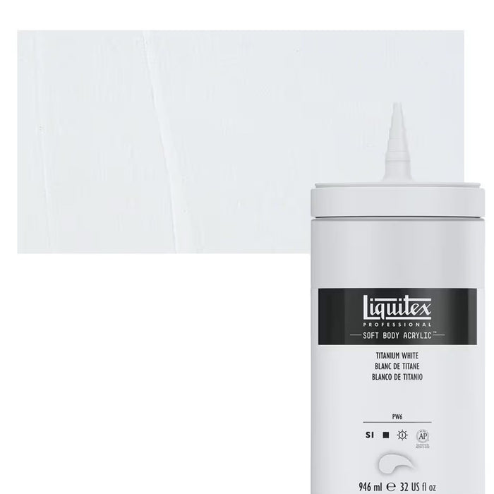 Liquitex Professional Soft Body Titanium White Acrylic Paint