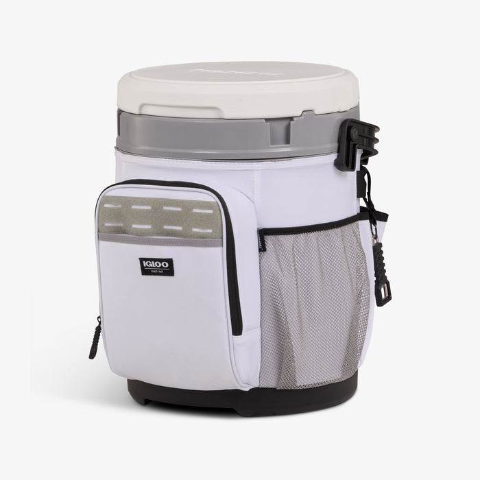 Angle View | Marine 20 Qt Cooler Bucket::::Doubles as a seat