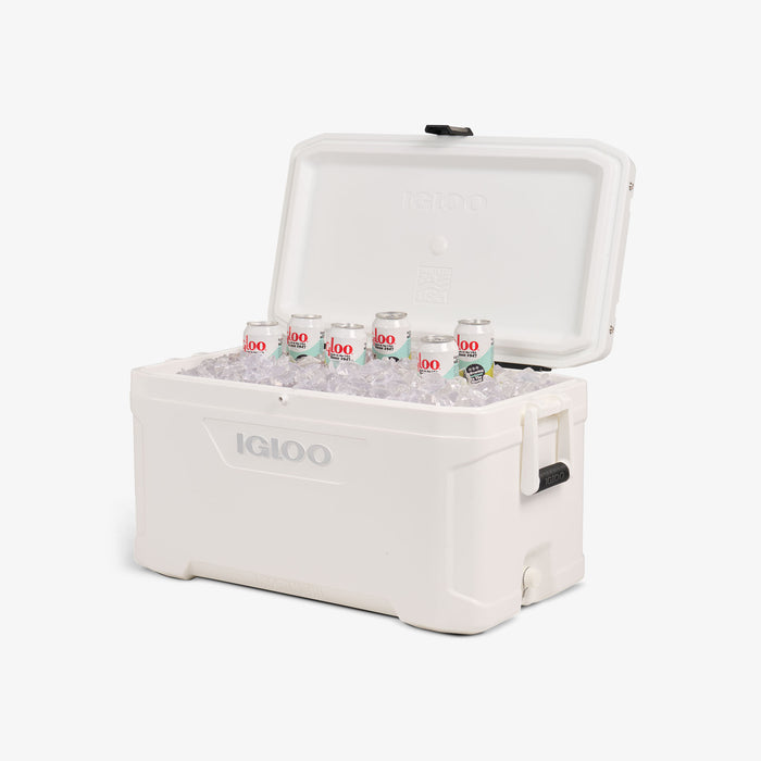 Open View | Marine Elite 70 Qt Cooler::::Insulated body & lid