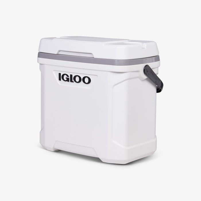 Angle View | Marine Ultra 30 Qt Cooler::::UV inhibitors