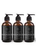 Massage Oil Bundle | 8 oz | Variety of 3