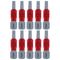 Wiha 76523 MaxxTor Impact Bit Hex 3.0mm - 29mm - 10 Pack
