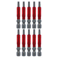 Wiha 76563 MaxxTor Impact Bit Hex 3.0mm x 49mm - 10 Pack