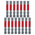 Wiha 76666 MaxxTor Impact Bit Hex 6.0mm - 49mm - 15 Pack