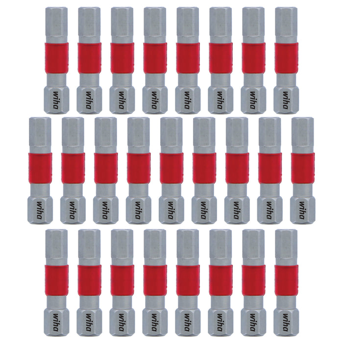 Wiha 76634 MaxxTor Impact Bit Hex 7/32" - 29mm - 25 Pack