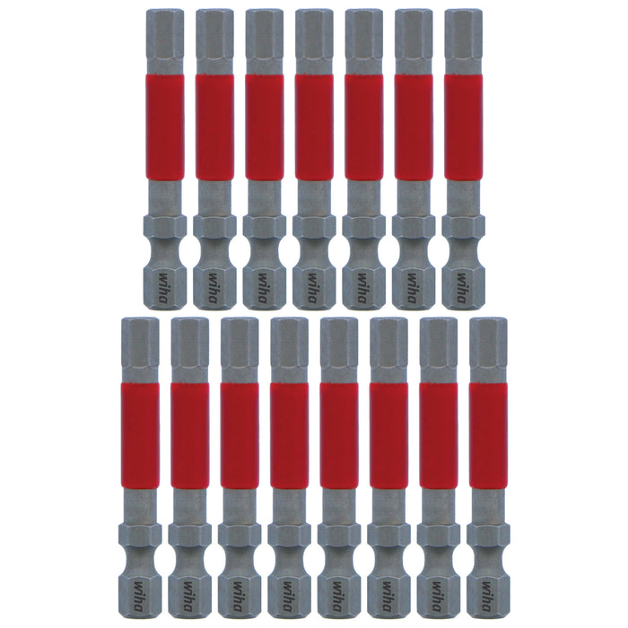 Wiha 76674 MaxxTor Impact Bit Hex 7/32" - 49mm - 15 Pack