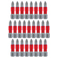 Wiha 76601 MaxxTor Impact Bit Phillips #1 - 29mm - 25 Pack