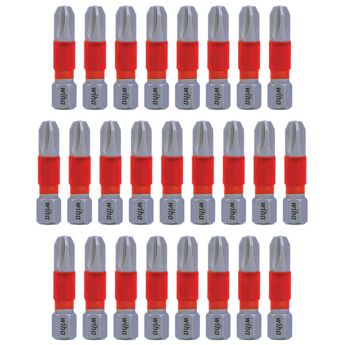 Wiha 76603 MaxxTor Impact Bit Phillips #3 - 29mm - 25 Pack