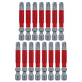 Wiha 76649 MaxxTor Impact Bit Pozi #3 - 49mm - 15 Pack