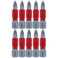 Wiha 76506 MaxxTor Impact Bit Pozidriv #1 x 29mm - 10 Pack