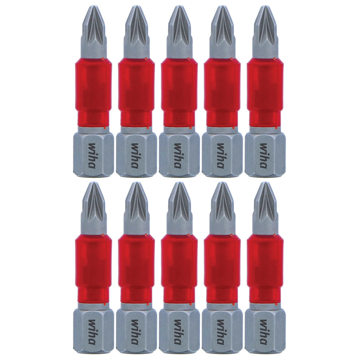 Wiha 76506 MaxxTor Impact Bit Pozidriv #1 x 29mm - 10 Pack