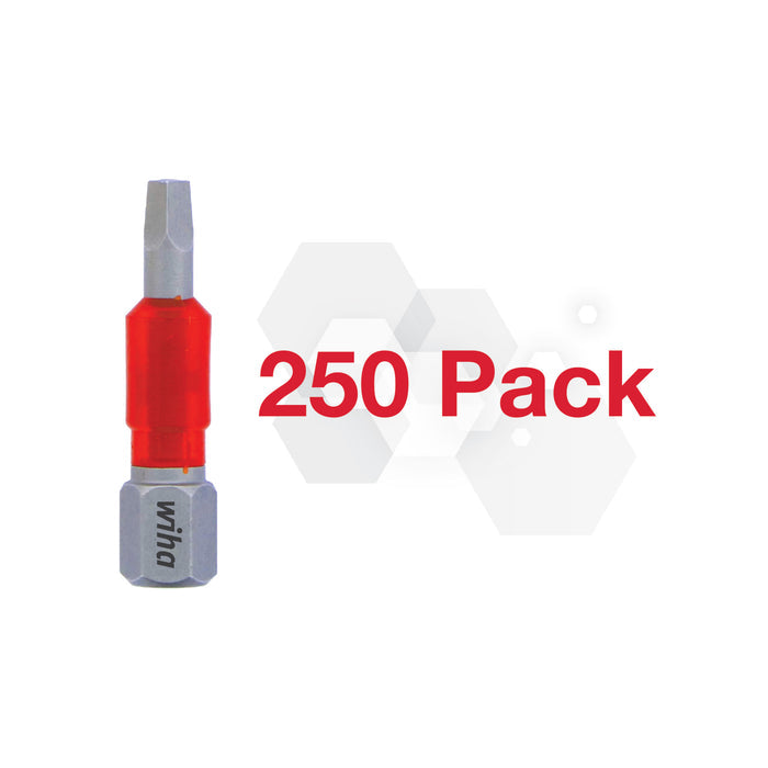 Wiha 76592 MaxxTor Impact Bit Square #1 - 29mm - 250 Pack