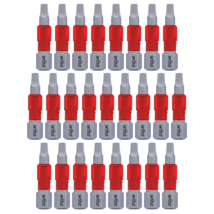 Wiha 76639 MaxxTor Impact Bit Square #2 - 29mm - 25 Pack