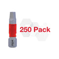 Wiha 76537 MaxxTor Impact Bit Square #3 - 29mm - 250 Pack