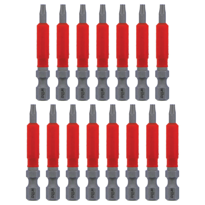 Wiha 76650 MaxxTor Impact Bit Torx T10 - 49mm - 15 Pack